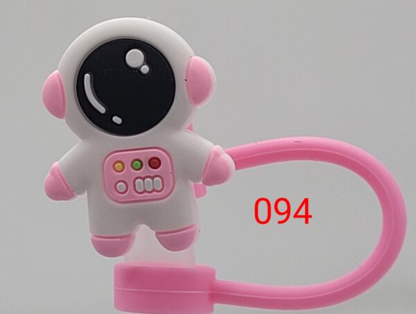 White and Pink Astronaut