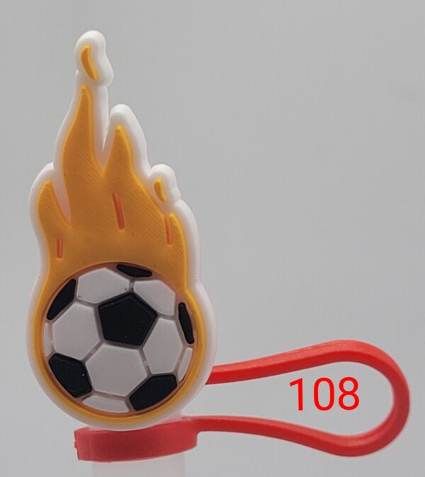 Soccer Ball Flames