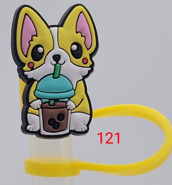 Dog with Bubble Tea