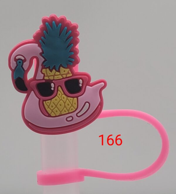 Pineapple on Pink Flamingo